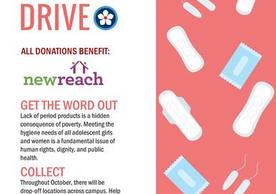 Period Supply Drive Flyer